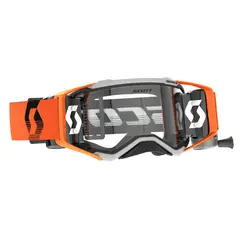 Scott Prospect MX WFS - Grå/Oransje Klar WKS Linse