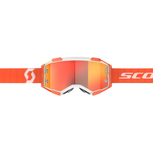 Scott Fury MX Brille - Oransje Oransje Krom Works Linse 