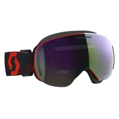 Scott LCG Evo SX Brille - Rød/Blå Enhancer Grønn Chrome/Klar