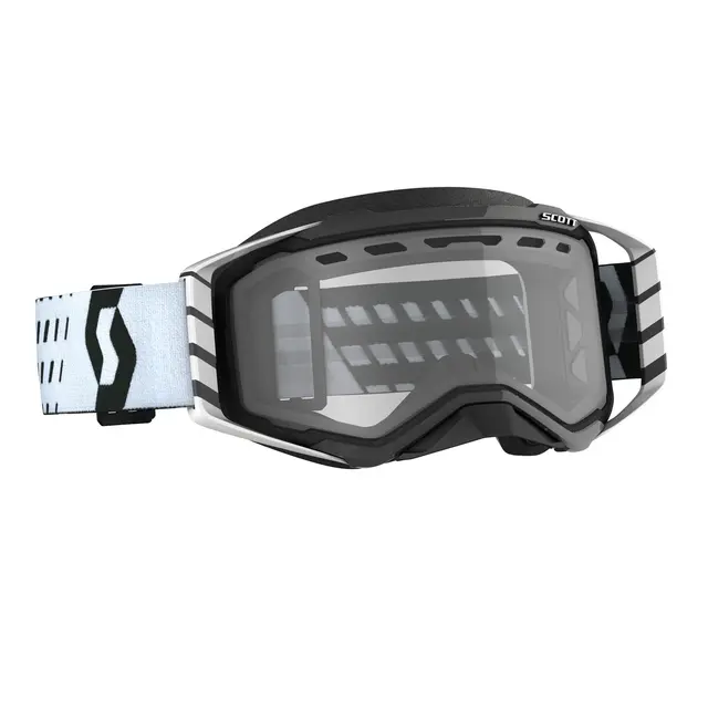 Scott Prospect SX Brille - Sort/Hvit Klar Linse 