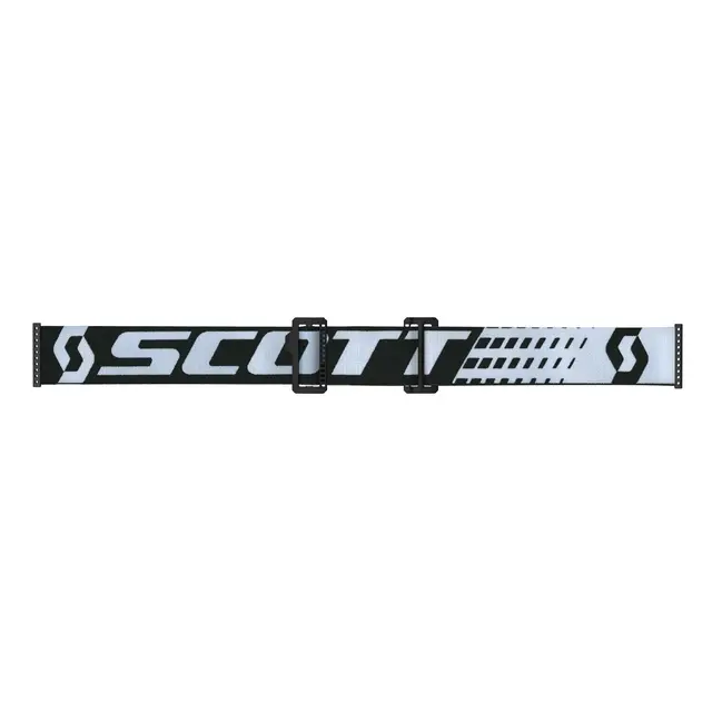 Scott Prospect SX Brille - Sort/Hvit Enhancer Rød Chrome 
