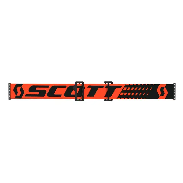 Scott Prospect SX Brille - Oransje/Sort Enhancer Rød Chrome 