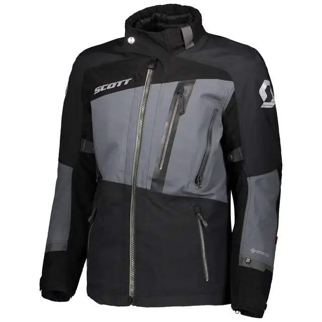 Scott Priority GTX Jakke - Sort/Grå 3L GTX, D3O, YKK, FidLock, Dexfil, 2,8kg 