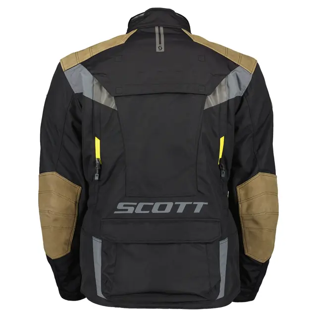 Scott Dualraid Dryo Jakke Sort Uttagbar membranjakke, luftig, YKK, D3O 