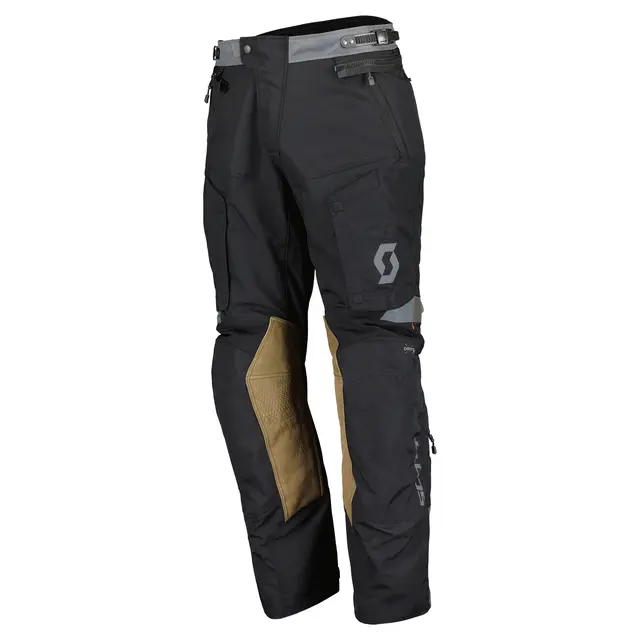 Scott Dualraid - Bukse Sort Uttagbar membran, D3O, Adventure, luftig 