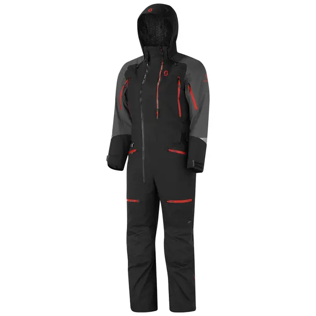 Scott Monosuit DS-I Dame - Sort/Grå, XS Isolert damemodell, 80/100g 