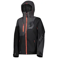 Scott Move Dryo Damejakke, Grå/Sort, L DRYOsphere, termisk fôr 60g