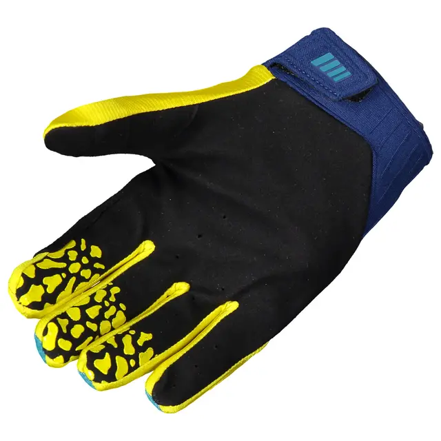 Scott 450 Angled Hansker - Blå/Gul Meget lett og pustende 