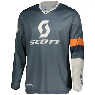 Scott 350 Track Trøye - Blå/Ora Lett og komfortabel MX-trøye!