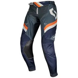 Scott 450 Podium Bukse - Blå/Oransj Topp kvalitet, godt ventilert