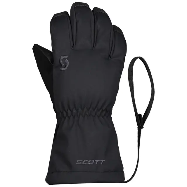 Scott Ultimate JR Hanske - Sort Varm junior hanske med membran. 