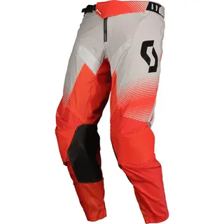 Scott 450 Podium Bukse - Grå/Rød Toppmodell, lett og ventilert chassie