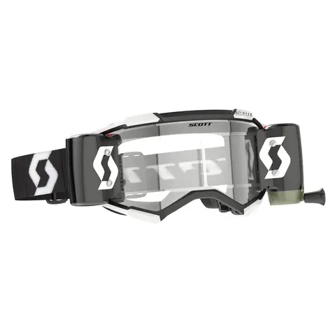 Scott Goggle Fury WFS black/white clear works
