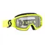 Scott Primal MX Brille - Gul/Sort Klar WORKS Linse