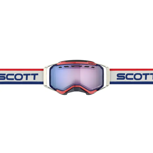 Scott Prospect SX LS Brille - Retro Lyssensitiv Blå Chrome Linse 