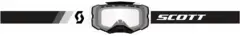 Scott Fury Snow Cross black/white clear S0