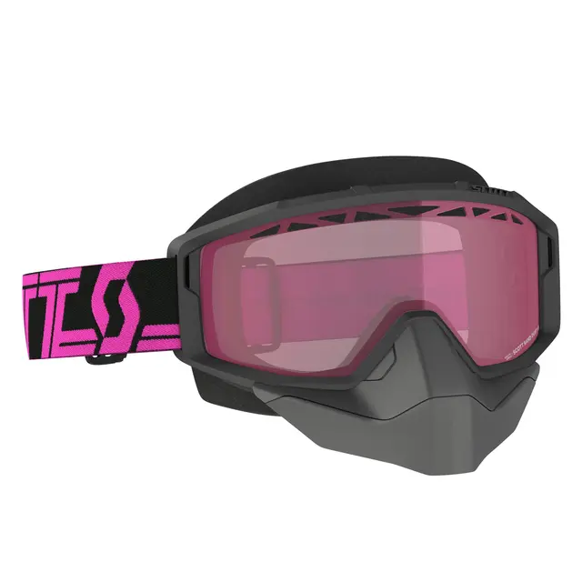 Scott Primal SX Brille - Sort/Rosa Rosa linse 