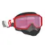 Scott Primal SX Brille - Hvit/Rød Rosa Linse