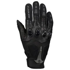 Scott Assault Pro Hanske - Sort Skinnhanske med karbonbeskyttelse