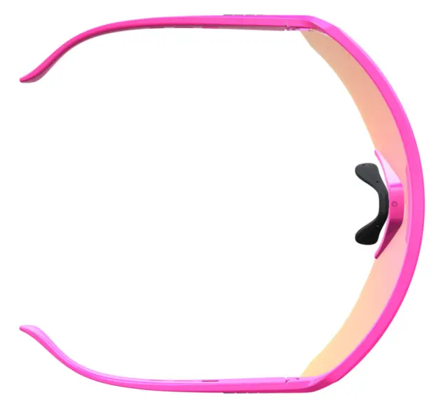 Scott Sport Shield Solbrille - Rosa Rosa Krom Linse 