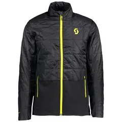 Scott Insuloft Hybrid FT Jakke Svart/Gul
