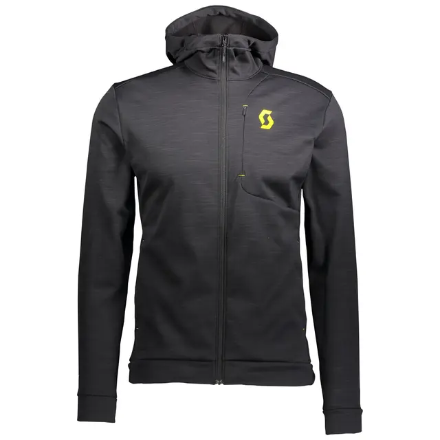 Scott Factory Team Defined Hoody Svart/Gul 