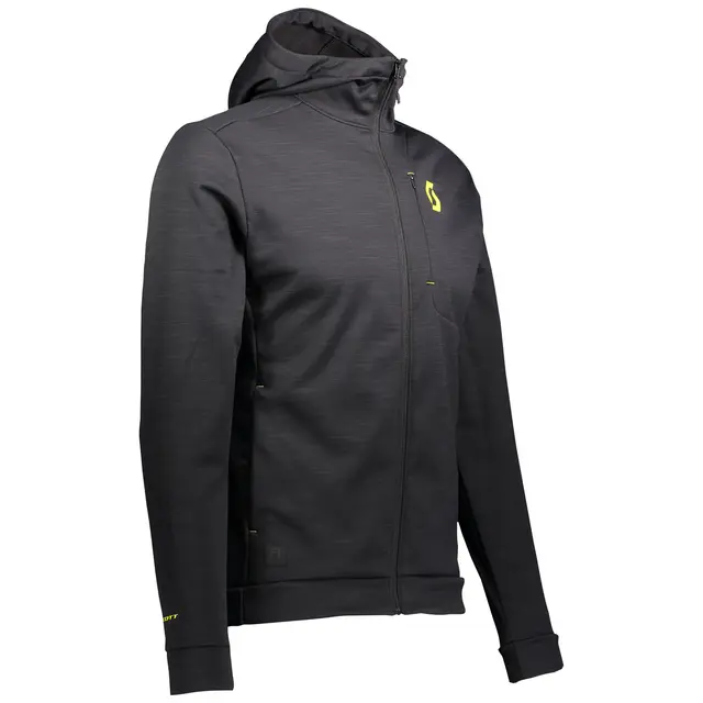 Scott Factory Team Defined Hoody Svart/Gul 