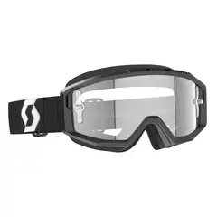 Scott Goggle Split OTG black/white clear works