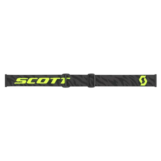 Scott Goggle Split OTG zebra black/neon yellow clear works 
