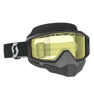 Scott Split OTG SX Brille - Sort/Hvit Gul Linse