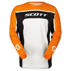 Scott 350 Track Evo Trøye - Sort/Rød Evo-versjon av 350 crosstrøyen
