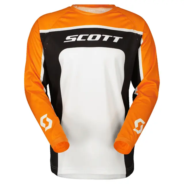 Scott 350 Track Evo Trøye - Sort/Rød Evo-versjon av 350 crosstrøyen 