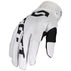 Scott 450 MX Hansker - Sort/Hvit Fury