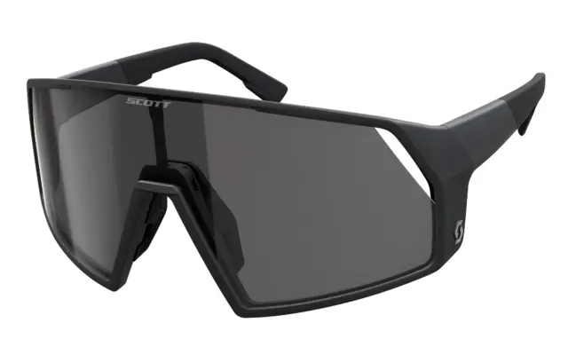 Scott Solbriller Pro Shield LS Sort - Grå Lyssensitiv Linse 