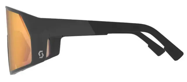 Scott Solbriller Pro Shield Sort - Rød Krom 