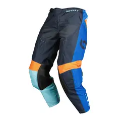Scott 350 Race jr Bukse - Blå/Ora Ny oppdatert crossbukse til barn