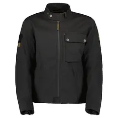 Scott Jakke Vintage - Sort Urban/Vintage/Scramblerjakke med D3O