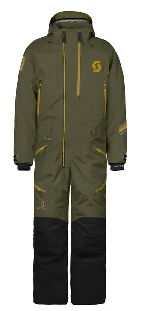 Scott DS-I Dryo Monosuit - Grønn DRYOsphere 2L, termisk fôring 80g 