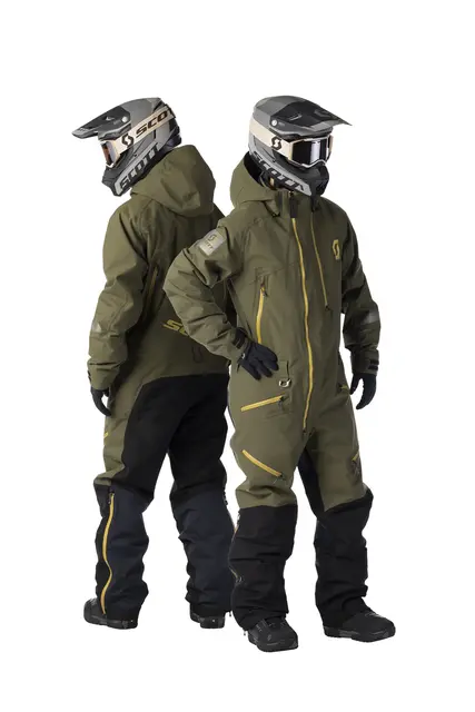 Scott DS-I Dryo Monosuit - Grønn DRYOsphere 2L, termisk fôring 80g 