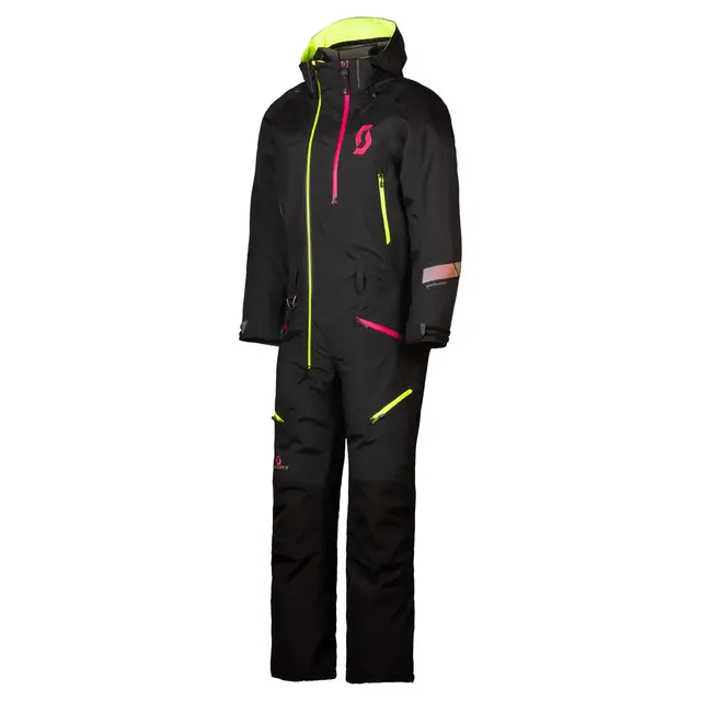 Scott DS-I Monosuit Dame - Sort/Rosa Foret heldress med masse finnesser(100g) 