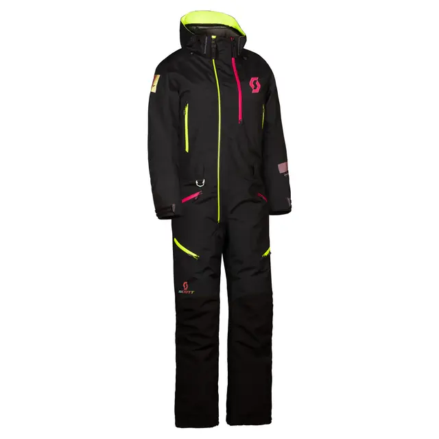 Scott DS-I Monosuit Dame - Sort/Rosa Foret heldress med masse finnesser(100g) 