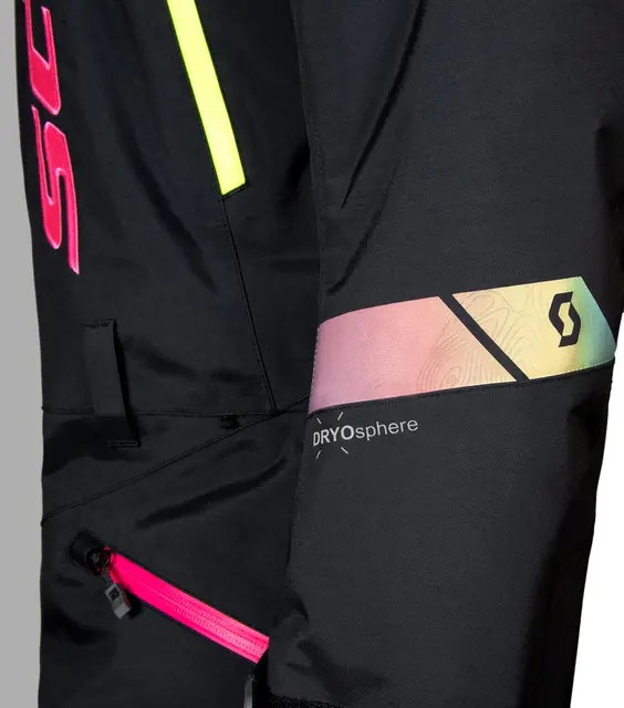 Scott DS-I Monosuit Dame - Sort/Rosa Foret heldress med masse finnesser(100g) 