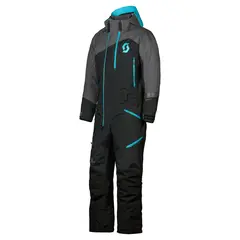 Scott DS-I Monosuit Dame - Sort/Blå Foret heldress med masse finnesser(100g)
