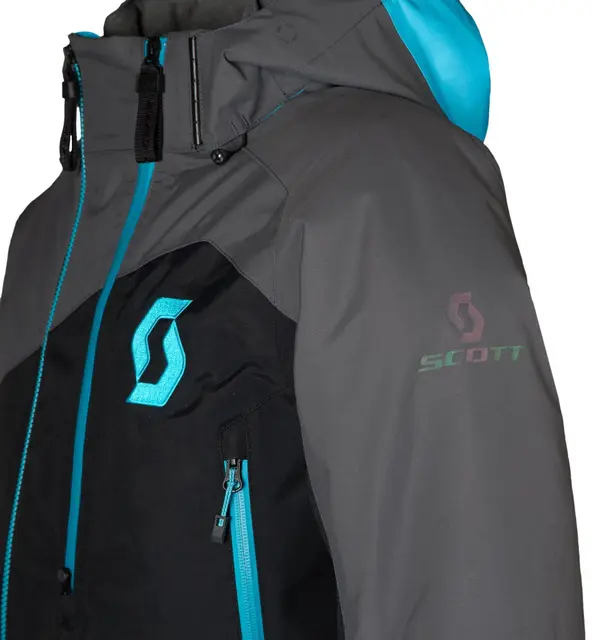 Scott DS-I Monosuit Dame - Sort/Blå Foret heldress med masse finnesser(100g) 