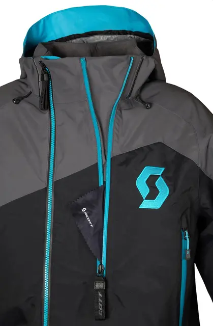 Scott DS-I Monosuit Dame - Sort/Blå Foret heldress med masse finnesser(100g) 