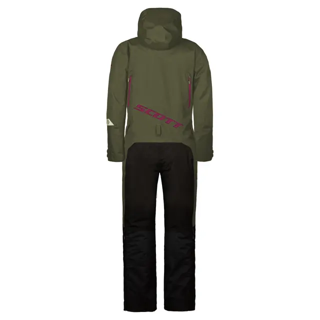 Scott DS-I Dryo Dame Monosuit- Grønn/Rød DRYOsphere 2L, termisk fôring 80g 