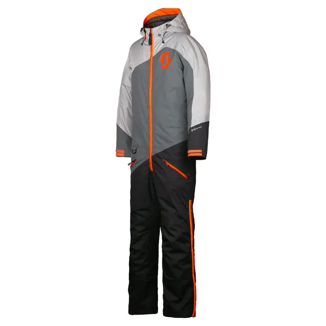 Scott DS JR Monosuit - Grå/Ora Teknisk/slitesterk scooterdress til barn 