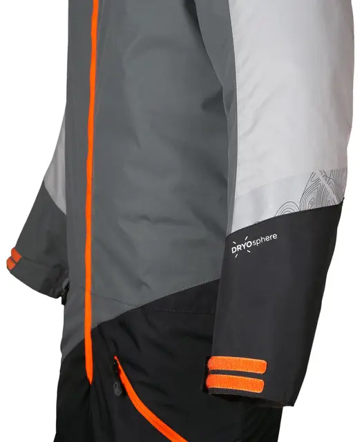 Scott DS JR Monosuit - Grå/Ora Teknisk/slitesterk scooterdress til barn 