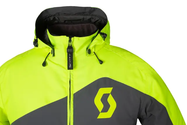 Scott DS JR Monosuit - Grå/Gul Teknisk/slitesterk scooterdress til barn 
