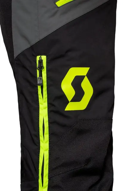 Scott DS JR Monosuit - Grå/Gul Teknisk/slitesterk scooterdress til barn 
